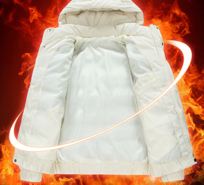 Chaqueta de Plumón para Hombre Invierno - Abrigo Acolchado Térmico - Image 17