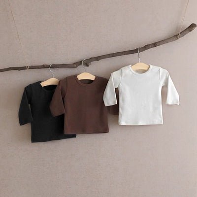 Playera Básica de Cuello Redondo para Niños Pequeños - Image 5
