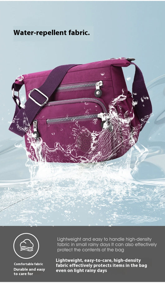 Bolsa Mensajero de Hombro Grande con Capacidad Expandible para Viajes - Image 12