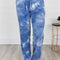 Pantalones Casuales Tie-Dye Cintura Ajustable para Mujer