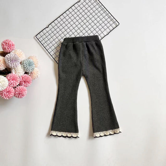 Pantalones Casual Versátiles para Niñas - Diseño Delgado Combinable - Image 10