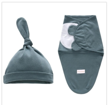 Saco de Dormir Envolvente para Recién Nacido con Gorro - Image 57