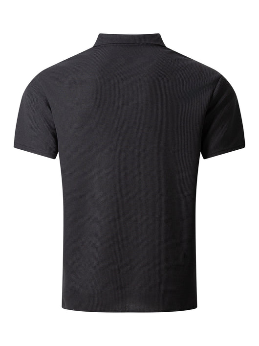 Camisa Casual de Manga Corta con Textura Waffle - Image 16