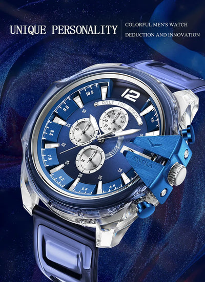 Reloj de Cuarzo Impermeable Unisex con Correa de Plástico - Image 7