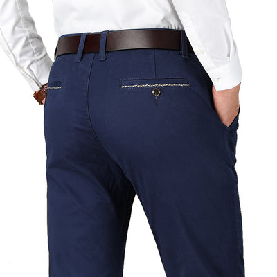 Pantalones Casuales Elásticos para Hombre - Otoño e Invierno - Image 3