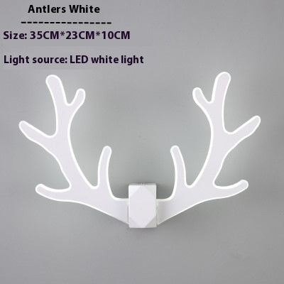 Lámpara de Pared Cuernos Nórdicos Diseño Moderno para Dormitorio - Image 7