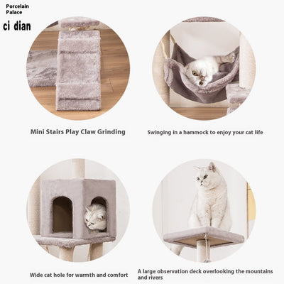 Torre Felina Compacta de Pared - Diseño Minimalista - Image 11