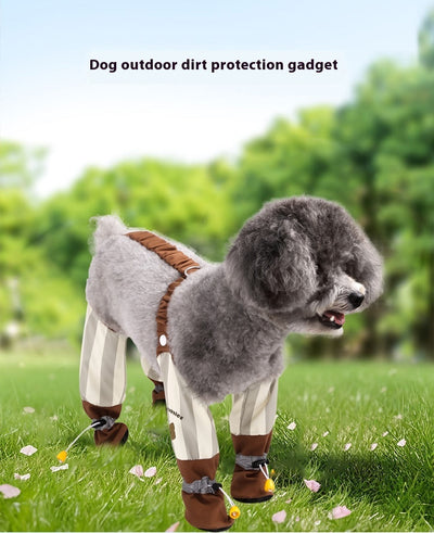 Pantalones Protectores para Perros Otoño-Invierno Ajustados Antipolvo - Image 10