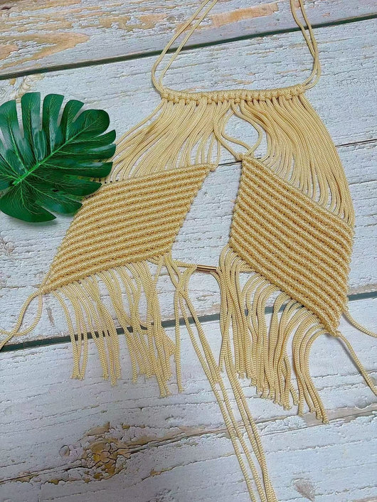 Top Bikini Playero con Borlas para Mujer - Image 12
