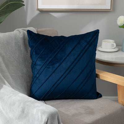 Funda de Almohada Cuadrille Terciopelo Suave para Sofá y Cama - Image 39