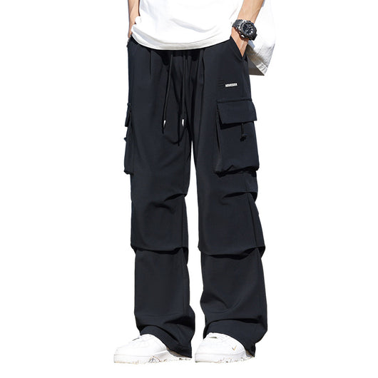 Pantalones Rectos Anchos Pu Shuai - Comodidad y Estilo Moderno - Image 5