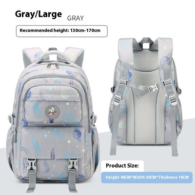 Mochila Escolar Cielo Estrellado - Diseño Moderno para Primaria y Secundaria - Image 9