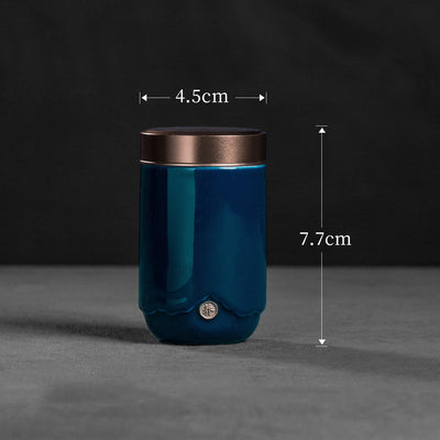 Caddy de Té de Cerámica Premium - Caja de Regalo Elegante - Image 3