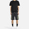 Shorts Deportivos Casuales con Detalles Tooling para Hombre