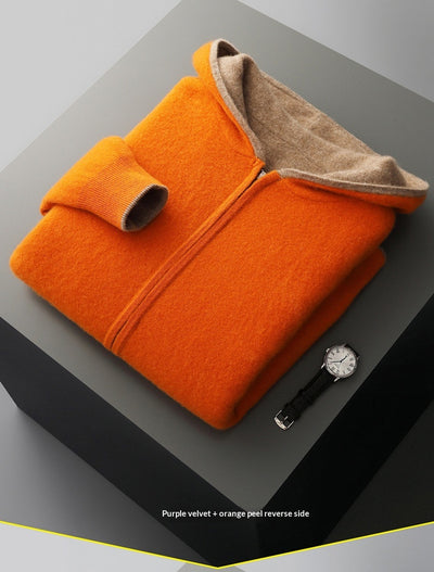 Chaqueta Tejida para Hombre con Bloques de Color - Image 31