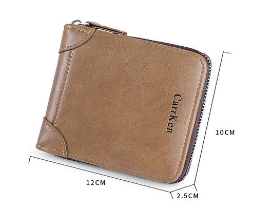 Cartera Horizontal Retro Multifuncional para Hombre - Image 13