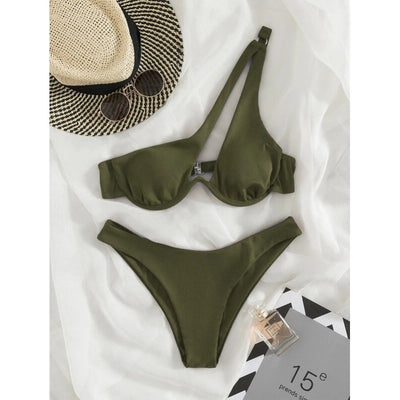 Bikini Multicolor con Tela Doble - Traje de Baño Premium - Image 28