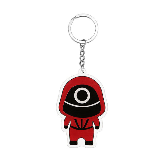 Llavero Geométrico con Iconos Triángulo, Cuadrado y Círculo - Image 6
