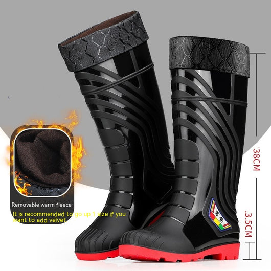 Botas de Lluvia Impermeables para Hombre con Forro Térmico - Image 3