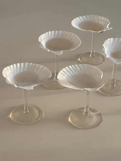 Copa de Vino con Diseño Artístico de Concha Marina - Image 3