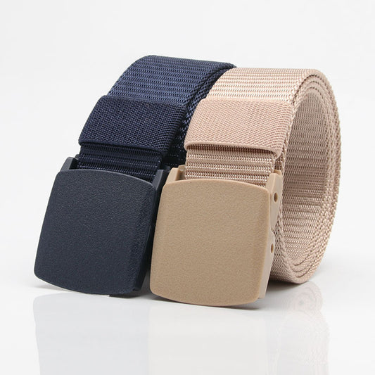 Cinturón de Lona para Hombre - Resistente y Versátil