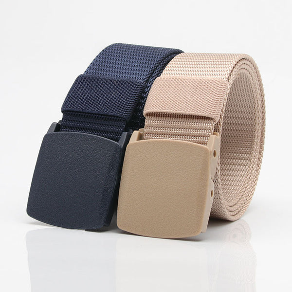 Cinturón de Lona para Hombre - Resistente y Versátil