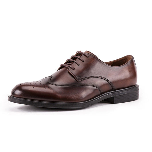 Zapatos de Cuero Casuales con Cordones para Hombre - Image 2