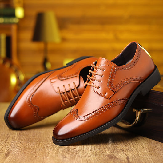 Zapatos de Cuero para Hombre: Elegancia Casual y Profesional - Image 4