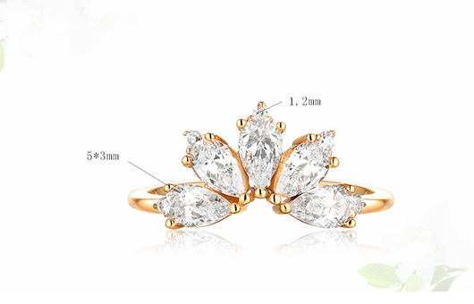 Anillo de Corona Estilo Palacio para Mujer - Image 14