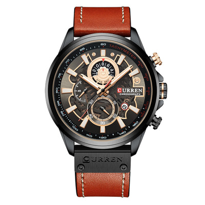 Reloj Multifuncional con Calendario y Correa Resistente al Agua para Hombre - Image 28