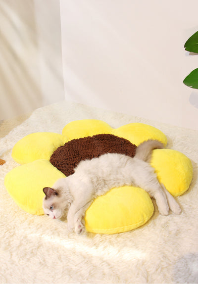 Nido Redondo Floral para Gatos - Cama Térmica Acogedora Todo Clima - Image 16