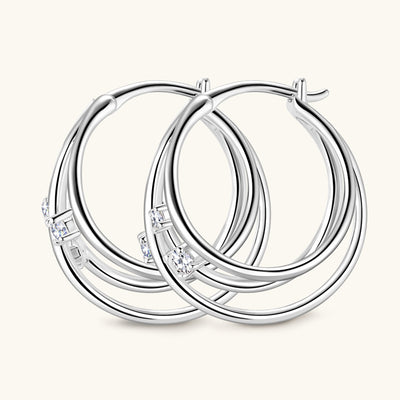 Aretes de Diamante Elegantes para Niña - Diseño Versátil - Image 3