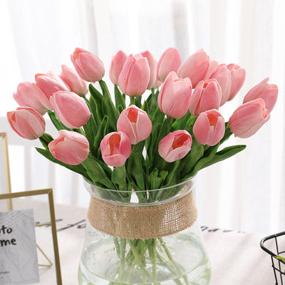 Mini Tulipanes de Poliuretano - Flores Artificiales Realistas