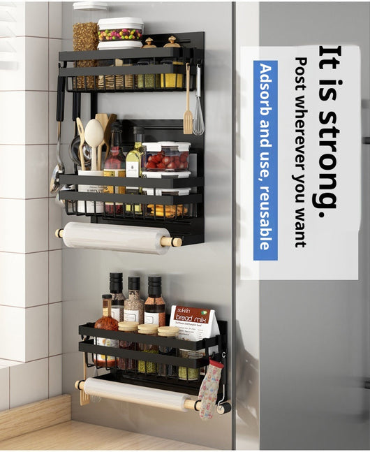 Organizador Magnético Lateral para Refrigerador sin Perforación - Image 17