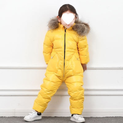 Overol Acolchado de Plumón para Niños Invierno - Image 8