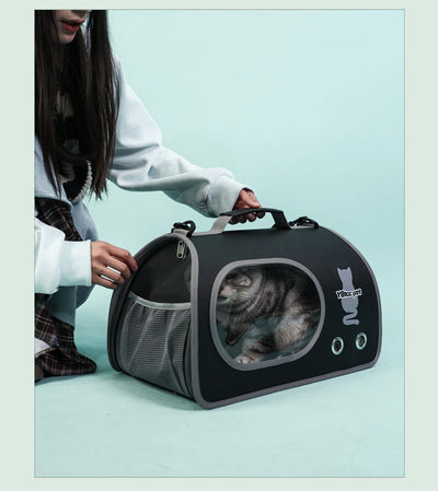 Bolsa Transportadora para Gatos Grande con Soporte y Amplia Capacidad - Image 26