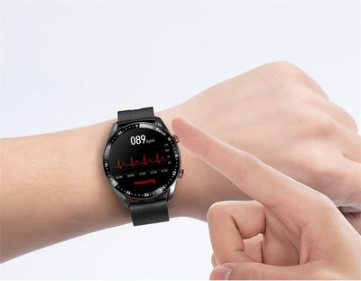 Reloj Inteligente ECG con Llamadas Bluetooth y Correa de Acero Inoxidable - Image 22