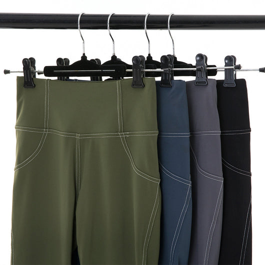 Leggins Deportivos Cintura Alta con Pliegues - Image 9
