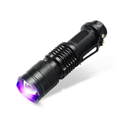 Linterna LED Púrpura de Alto Rendimiento con Zoom - Image 8