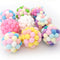 Juguete Interactivo para Gatos - Pelota Sonora Arcoíris con Campana