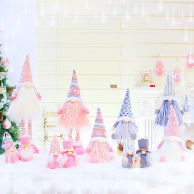 Muñeca sin Rostro con Palo Telescópico para Decoración Navideña - Image 15