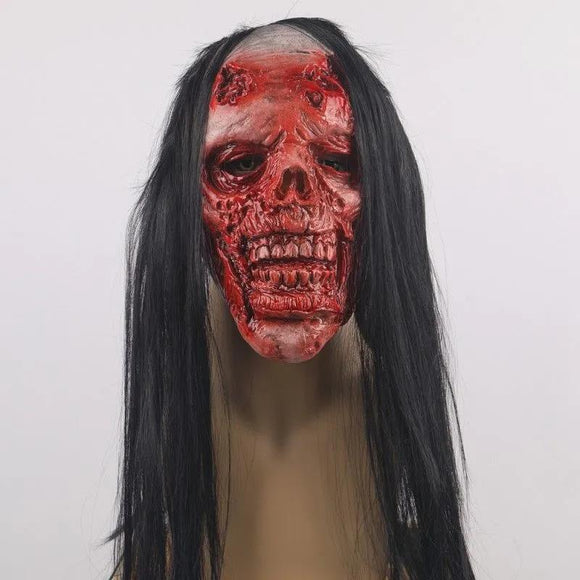 Máscara de Calavera Sangrante para Halloween y Eventos