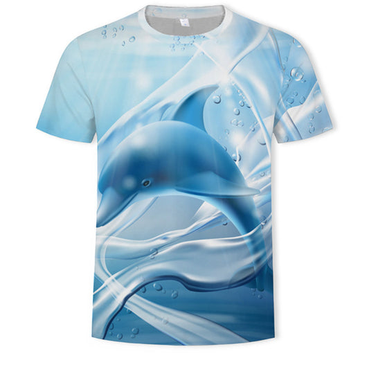 Playera Estampada 3D para Hombre - Diseño Digital Moderno - Image 3