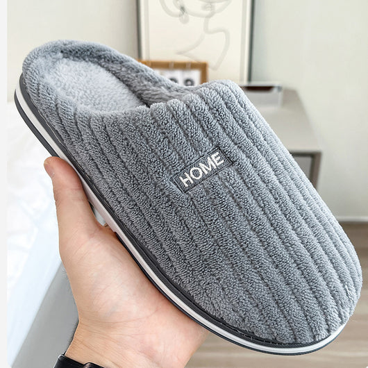 Pantuflas de Algodón Cálidas con Suela Antideslizante para Pareja - Image 17