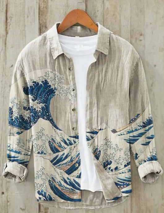 Camisa Hawaiana Estampada Casual para Hombre - Image 8