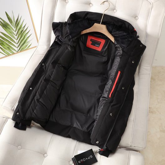 Abrigo de Esquí Acolchado con Capucha - Chaqueta Térmica para Invierno - Image 9