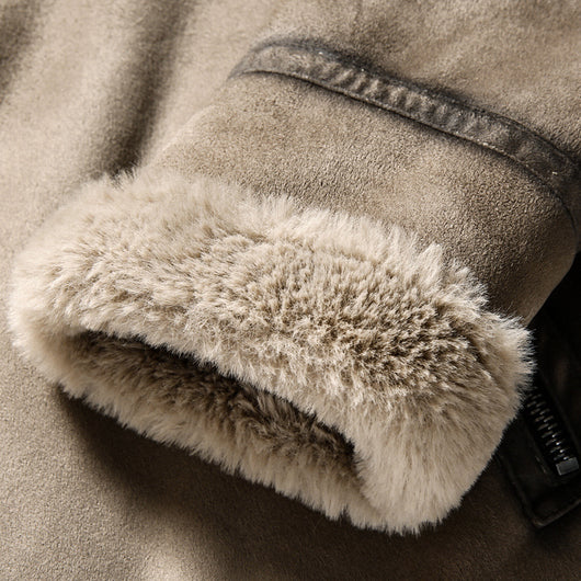 Chaqueta Polar para Hombre con Cuello Tipo Polo y Forro Térmico - Image 6