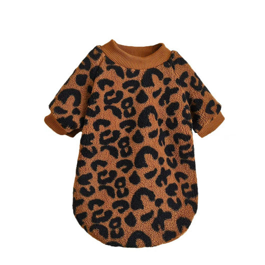 Suéter Cálido para Perro con Estampado Leopardo - Image 9