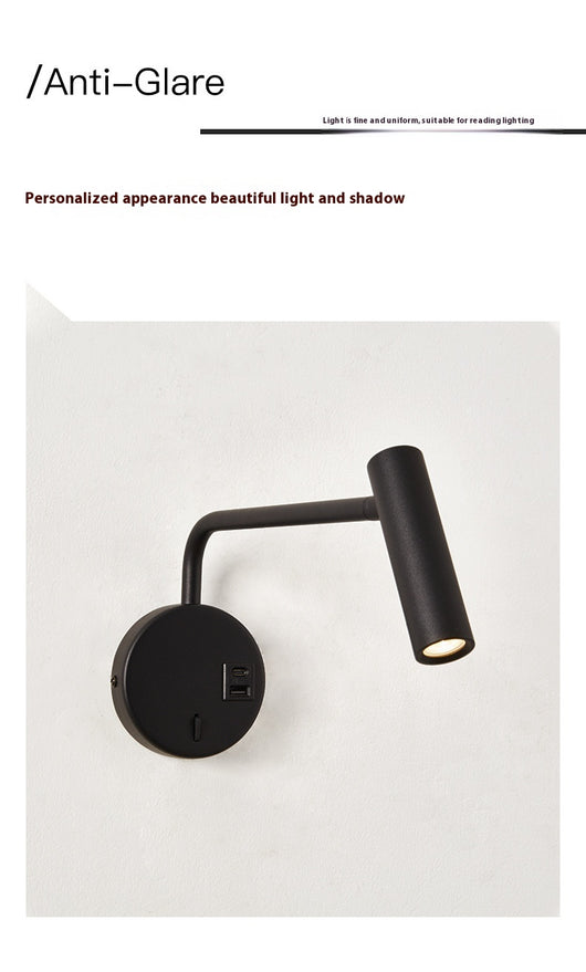 Lámpara de Pared Minimalista para Lectura con Brazo Articulado - Image 9