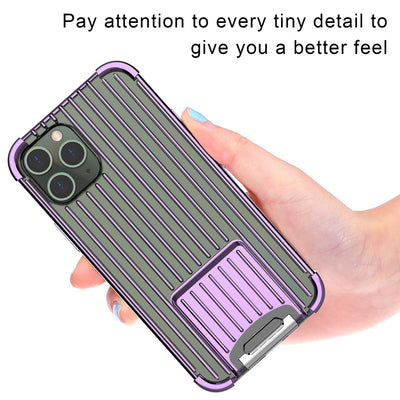 Funda Metálica Electrochapada para Teléfono con Diseño de Maleta - Image 4